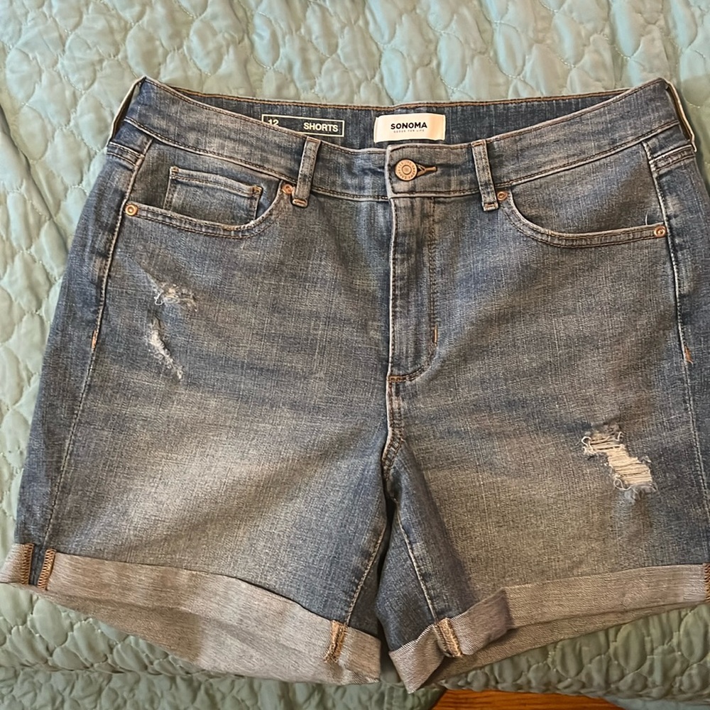 Blue Jean Shorts
